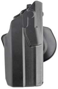 Safariland 73788325411 7378-7TS-ALS Black SafariSeven Fits Glock17 Gen 3-4 Compatible with Streamlight TLR1/APL Belt Slide/Paddle Mount Right Hand