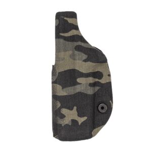 Safariland 20144711 Species IWB Black Multi-Cam SafariLaminate Fits Springfield Hellcat Belt Clip Mount Right Hand
