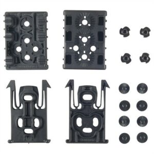 Safariland Equipment Locking System Kit for Els Belt Black Equipment Locking System Kit
