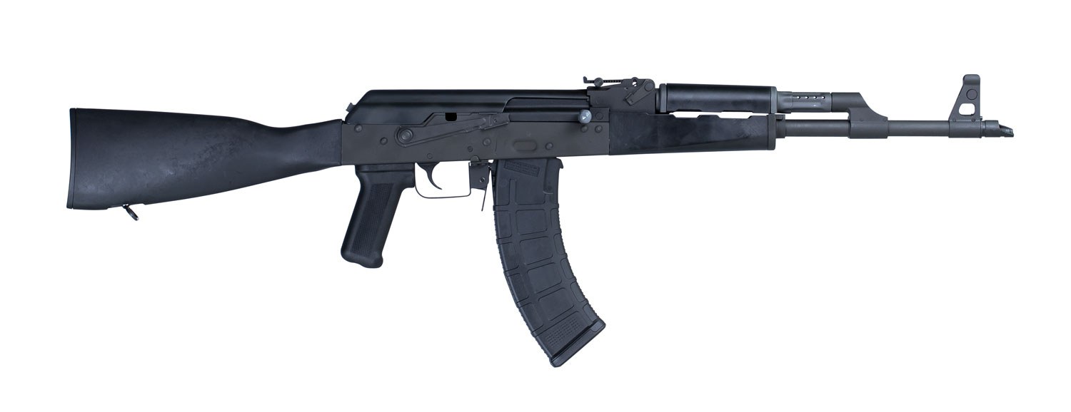 Century Arms RI3291N VSKA 7.62x39mm 30+1 16.25" Chrome Moly Steel Barrel with Slant Compensator, Heat Treated Steel Carrier, Synthetic Stock, Black