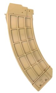 Century Arms US Palm MA693A Standard 30-Round 7.62x39mm Fits AK-47 Flat Dark Earth Polymer with Stainless Steel Latch