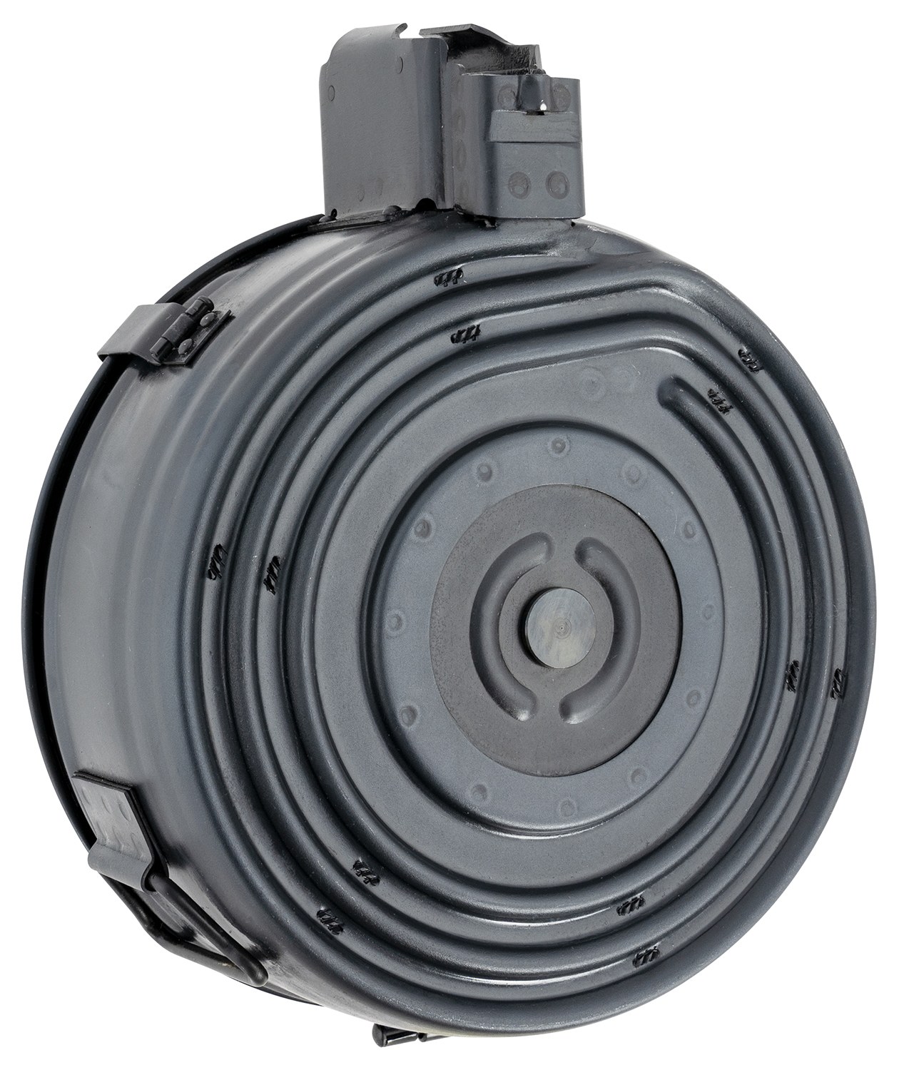 Century Arms MAAK78B AK 75-Round 7.62x39mm Drum for AK-Platform Black Polymer