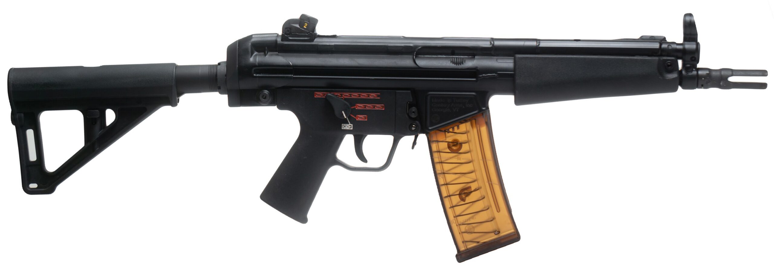 Century Arms AP53 5.56 Nato 8.3IN Barrel 2X30RD with Magpul Brace Includes Sling Cleaning Kit Picatinny Rail and Hard Carry Case HG7888MB-N - Image 2