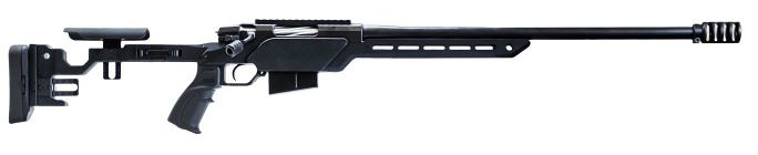 Century Arms RI7705N ATA ALR 6.5 Creedmoor 10+1 24" Black Barrel, Black Receiver with Picatinny Rail, M-LOK Handguard, Folding Black Stock, Black - Image 3