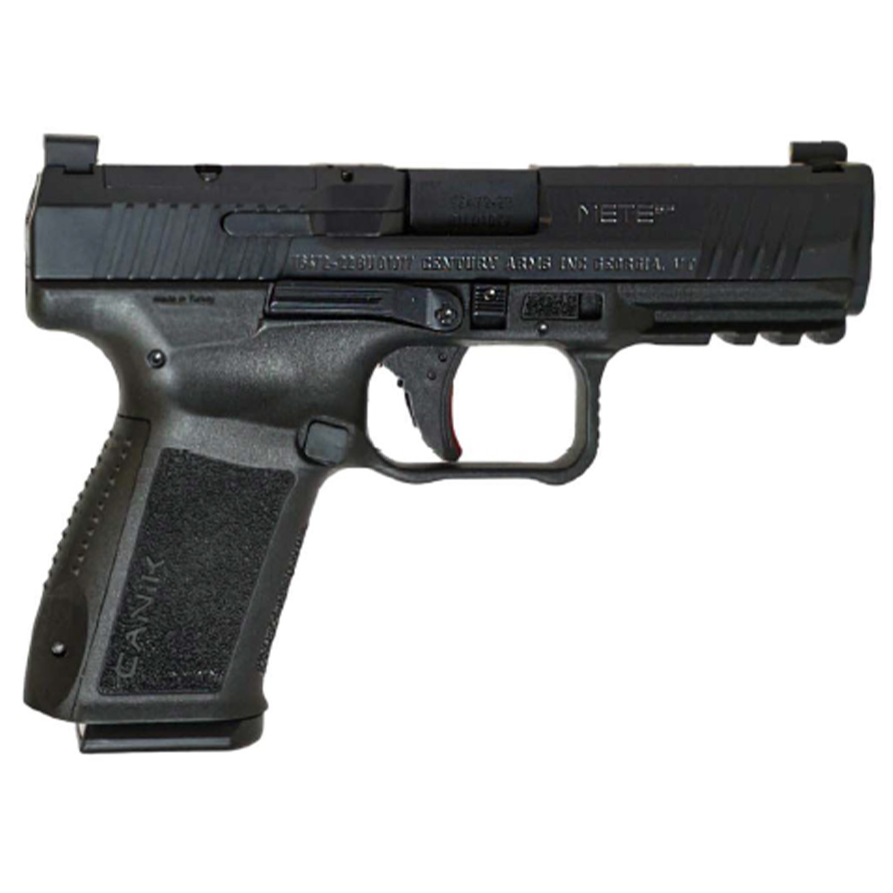 Canik METE SF ONE SERIES 9MM 4.19IN BARREL 1-15-Round Magazine BLACK FINISH 3 DOT SIGHT CO-WITNESS OPTIC READY SLIDE with RMS/RMSc FOOT PRINT - Image 4