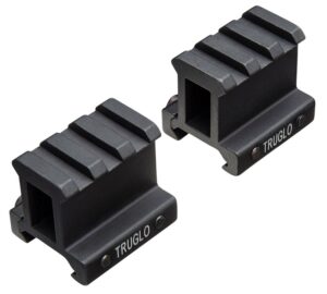 TruGlo TG8992B Picatinny Riser Mount Matte Black Anodized