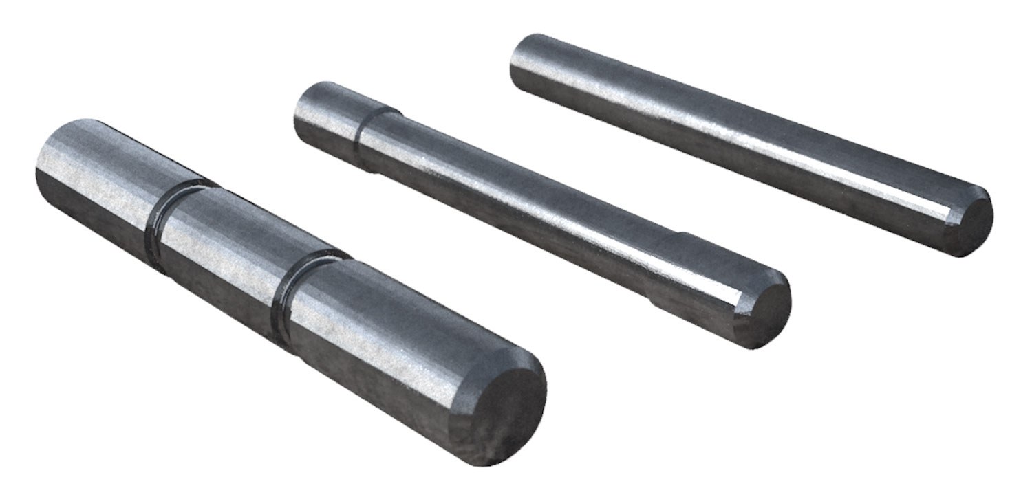 Rival Arms RA60G101S Frame Pin Kit Compatible with Glock Gen3 (Except 36/42/43) Silver Stainless Steel