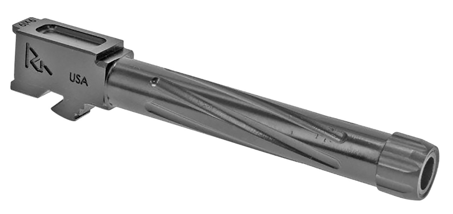 Rival Arms RA20G104D Precision V1 Match Grade 9mm Luger Compatible with Glock 17 Gen5, 4.49" Fluted Threaded PVD Stainless Steel