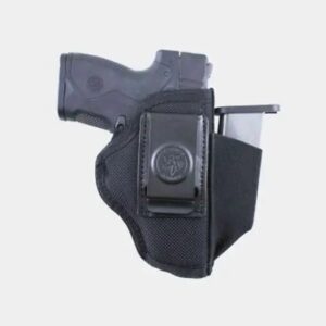 DeSantis Gunhide N87BJ88Z0 Pro Stealth IWB Black Nylon Belt Clip Fits Med/Large Semi-Auto Ambidextrous