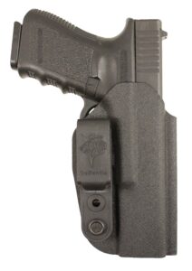 DeSantis Gunhide 137KJB2Z0 Slim-Tuk IWB Black Kydex Belt Clip Fits Glock 17 Ambidextrous