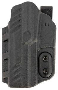 DeSantis Gunhide 137KJT1Z0 Slim-Tuk IWB Black Kydex Belt Clip Fits Sig P320 Belt 1.75" Wide Ambidextrous