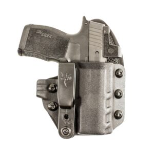 DeSantis Gunhide 206KA3TZ0 Uni-Tuk IWB Black Kydex Belt Clip Fits Glock 43/43X/43X MOS Right Hand