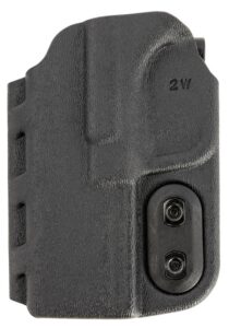 DeSantis Gunhide 137KJ2WZ0 Slim-Tuk IWB Black Kydex Belt Clip Fits Springfield Hellcat Pro Belt 1.75" Wide Ambidextrous