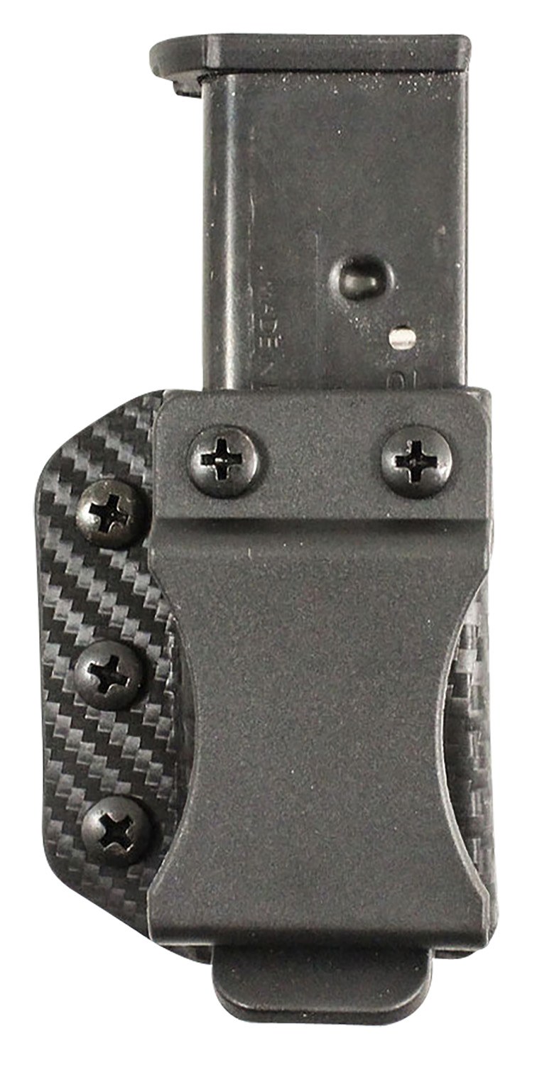 DeSantis Gunhide A100KJYYZ Persuader Magazine Pouch IWB/OWB Black Kydex Belt Clip Compatible with Glock 43 Ambidextrous