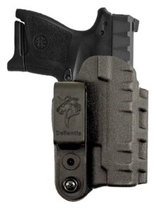 DeSantis Gunhide 137KJ5ZZ0 Slim-Tuk IWB Black Kydex Fits S&W Bodyguard 2.0 Ambidextrous