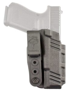 DeSantis Gunhide 137KJA09Z0 Slim-Tuk IWB Black Kydex Fits S&W Shield X Ambidextrous