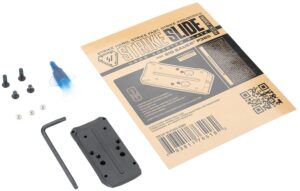 Strike Industries P365RMR Strike Slide Adapter Plate Black 5.80" Long Compatible with SI Strike P365 Slide