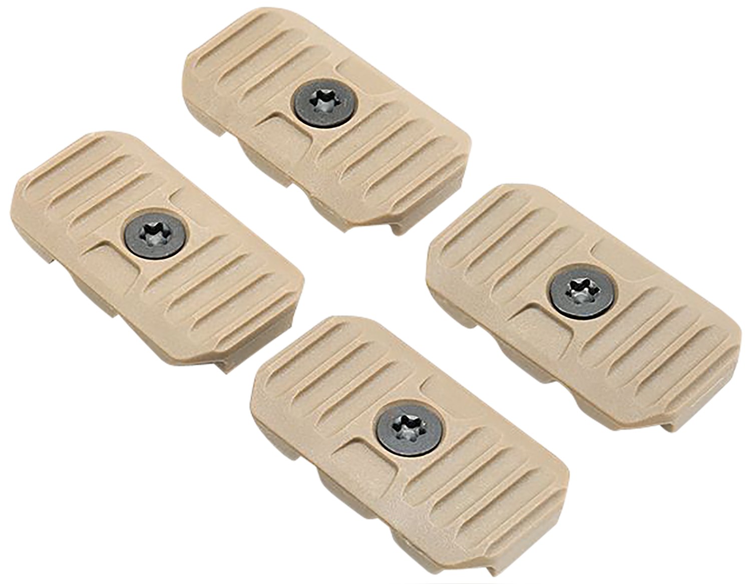 Strike Industries AR-CM-COVER-S-FDE Cable Management Cover Short 1.57"L Flat Dark Earth Polymer for M-LOK