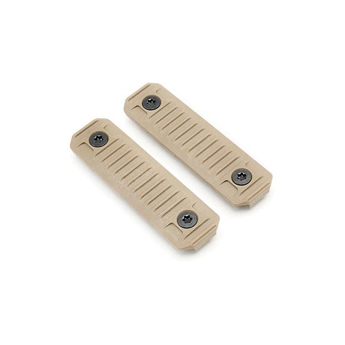 Strike Industries AR-CM-COVER-L-FDE Cable Management Cover Long 3.14"L Flat Dark Earth Polymer for M-LOK - Image 2