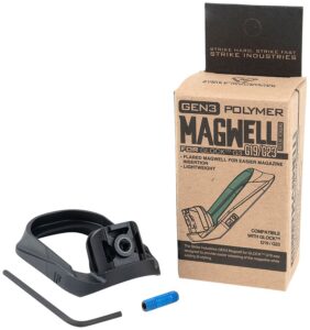 Strike Industries G3MAGWELL19 Flared Magwell Black Polymer for Gen 3 Glock 19 & 23