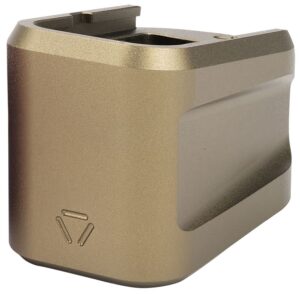 Strike Industries EMPALG19FDE Extended Magazine Plate Fits Glock G19 Flat Dark Earth 6061 T-6 Aluminum