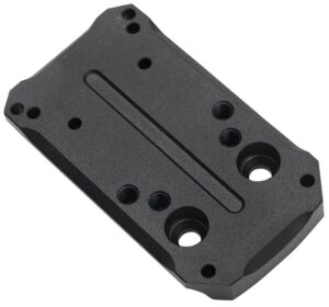 Strike Industries G43RMR LITESLIDE for G43 MRDS Adaptor Plate Black Glock Gen 3-5 43/43X/48