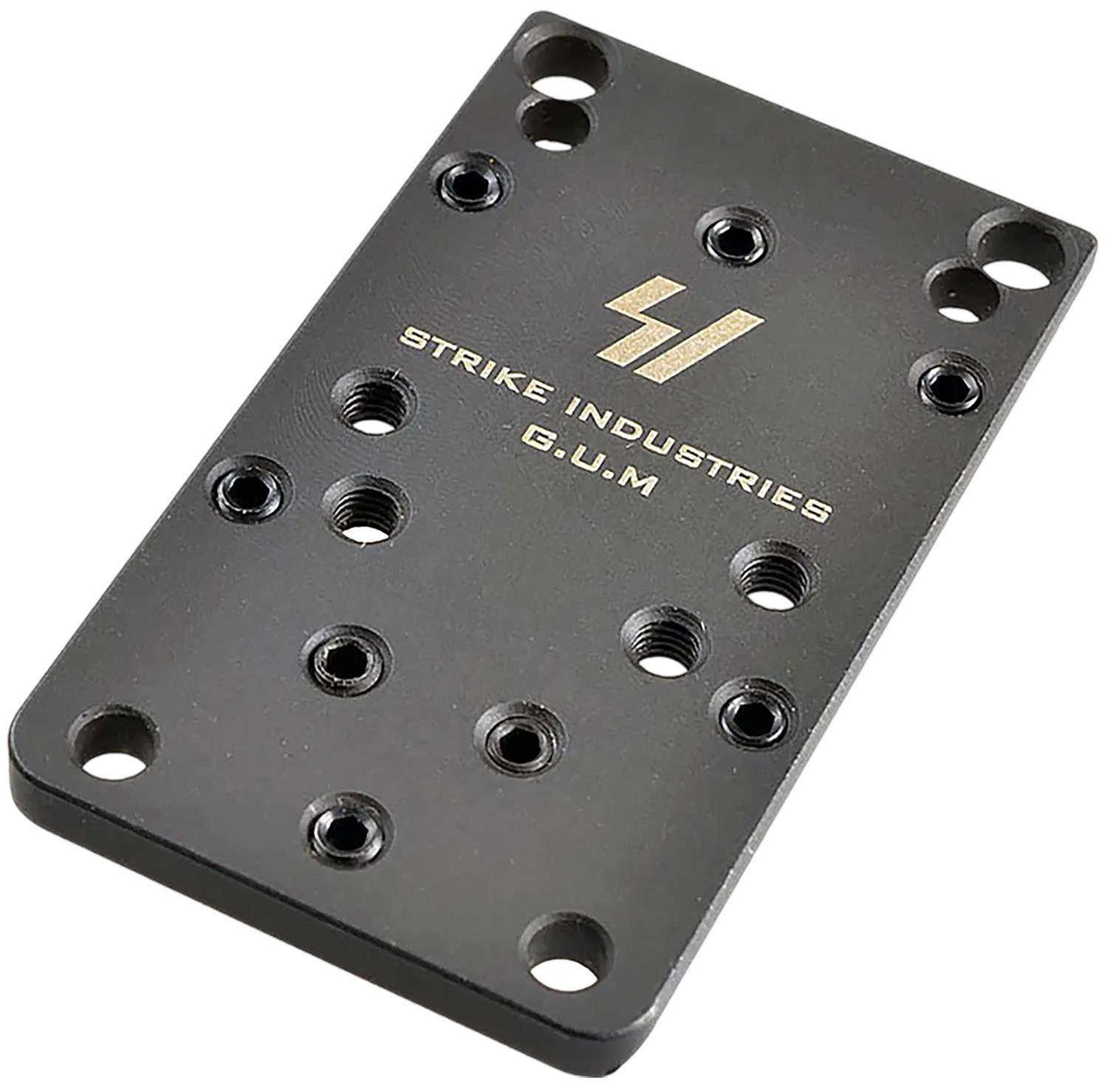 Strike Industries GLOCKGUMV2 Universal Optic Mount for Glock Version 2 Black Compatible with Glock (Except 42/43/43X/48)