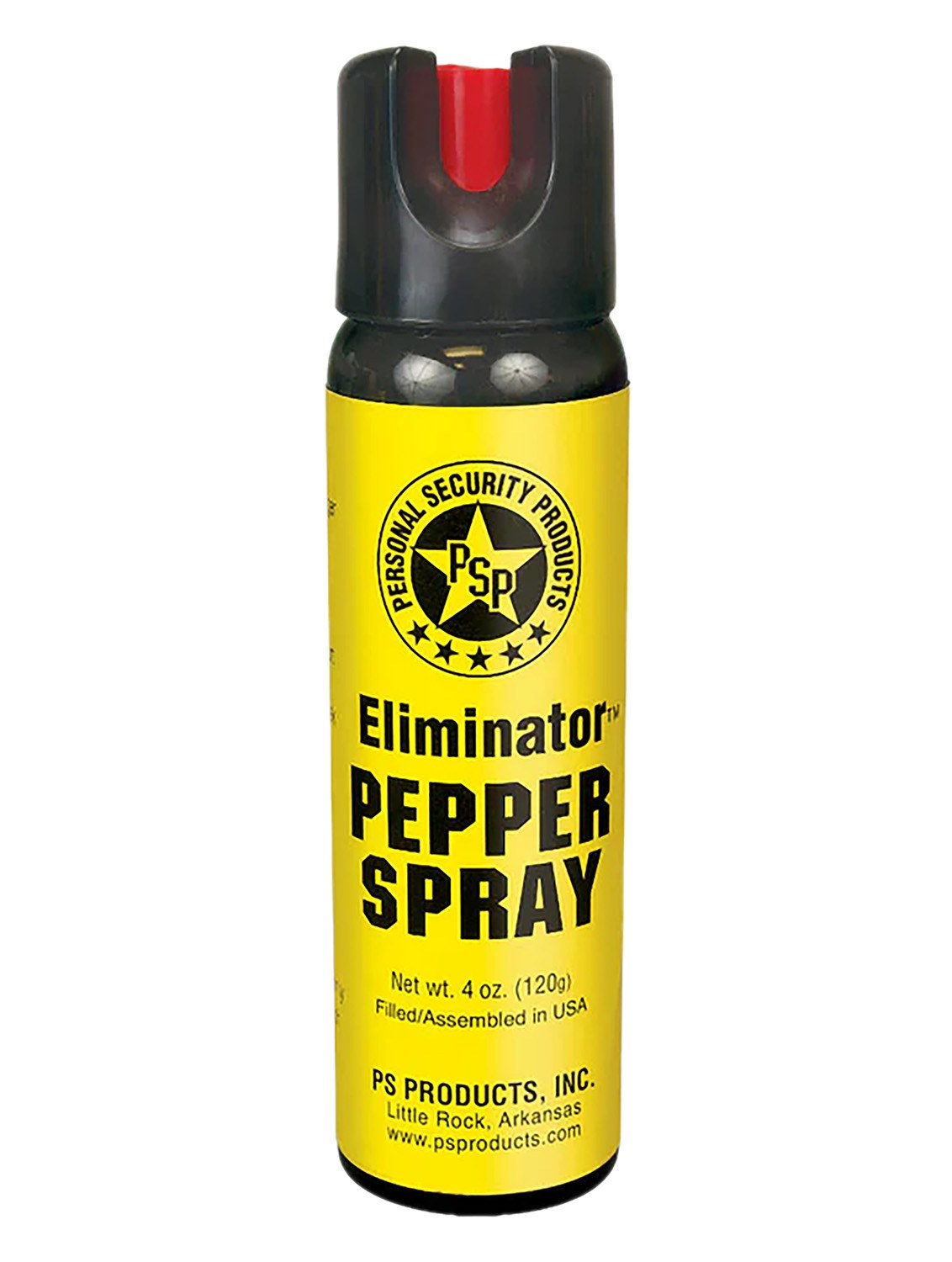 Eliminator Gel Pepper Spray with Belt Clip Eliminator Gel Pepper Spray 4OZ. with Flip Top & Belt Clip