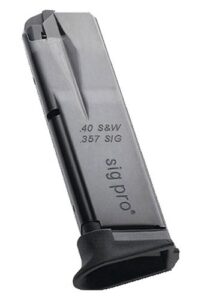 Sig Sauer MAG20224310 SP2022 10-Round 40S&with 357Sig for Sig Pro 2340/P2022/2009 Blued Steel