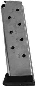Sig Sauer Magazine 1911 45 Auto 8-Round Exchangable Base