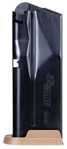 Sig Sauer MAG365910COY P365 10-Round 9mm Luger Coyote Brown Steel