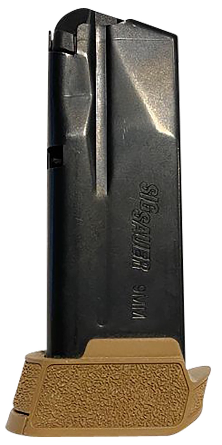 Sig Sauer MAG365912COY P365 12-Round 9mm Luger Extended for Sig P365/P365XL/P365X Coyote Brown Steel
