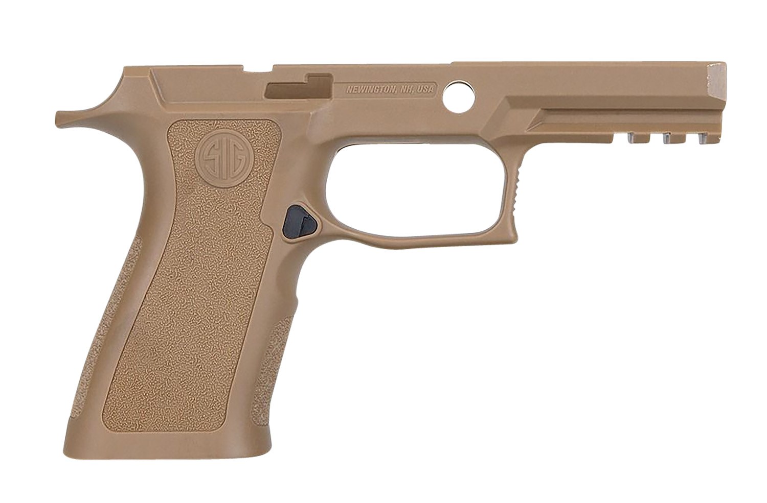 Sig Sauer GRIPMODXCA943MCOY P320 Grip Module X-Series Carry (Medium Size Module), 9mm Luger/40 S&with 357 Sig, Coyote Polymer, Fits Sig P320