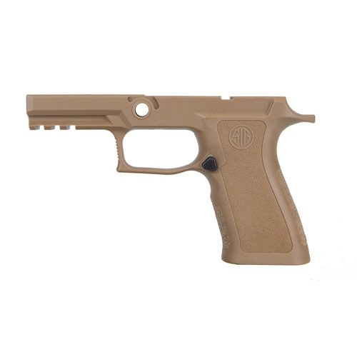Sig Sauer GRIPMODXCA943MCOY P320 Grip Module X-Series Carry (Medium Size Module), 9mm Luger/40 S&with 357 Sig, Coyote Polymer, Fits Sig P320 - Image 2
