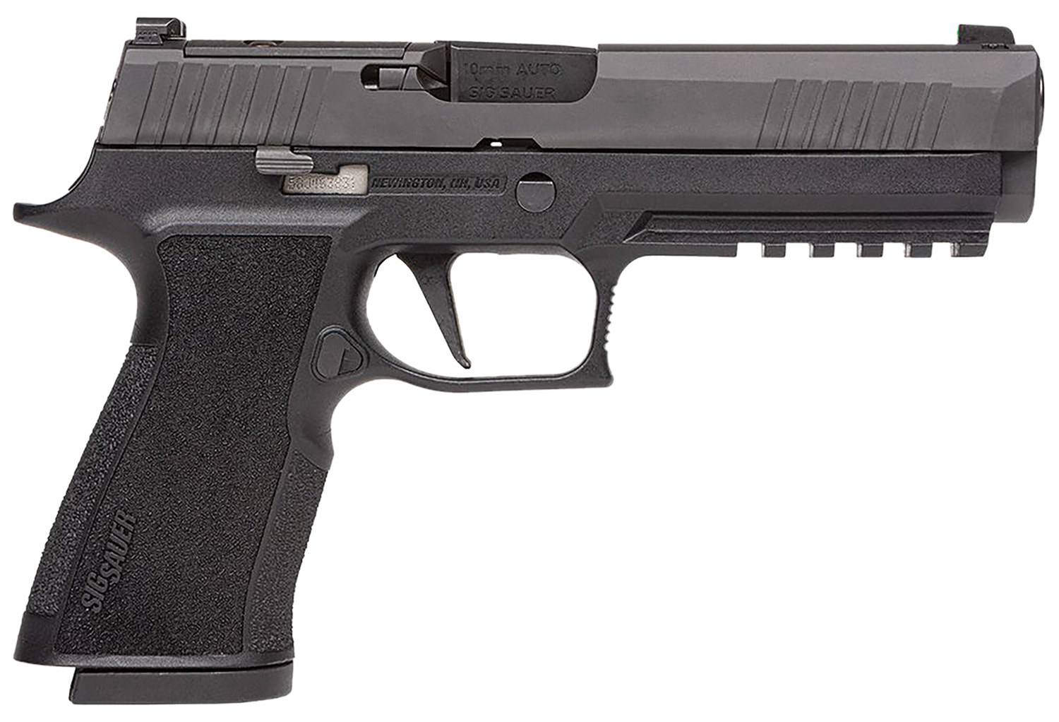 Sig Sauer P320 X Ten Hga 10MM 5IN Barrel XR3 Poly Black 2 15-Round Magazines