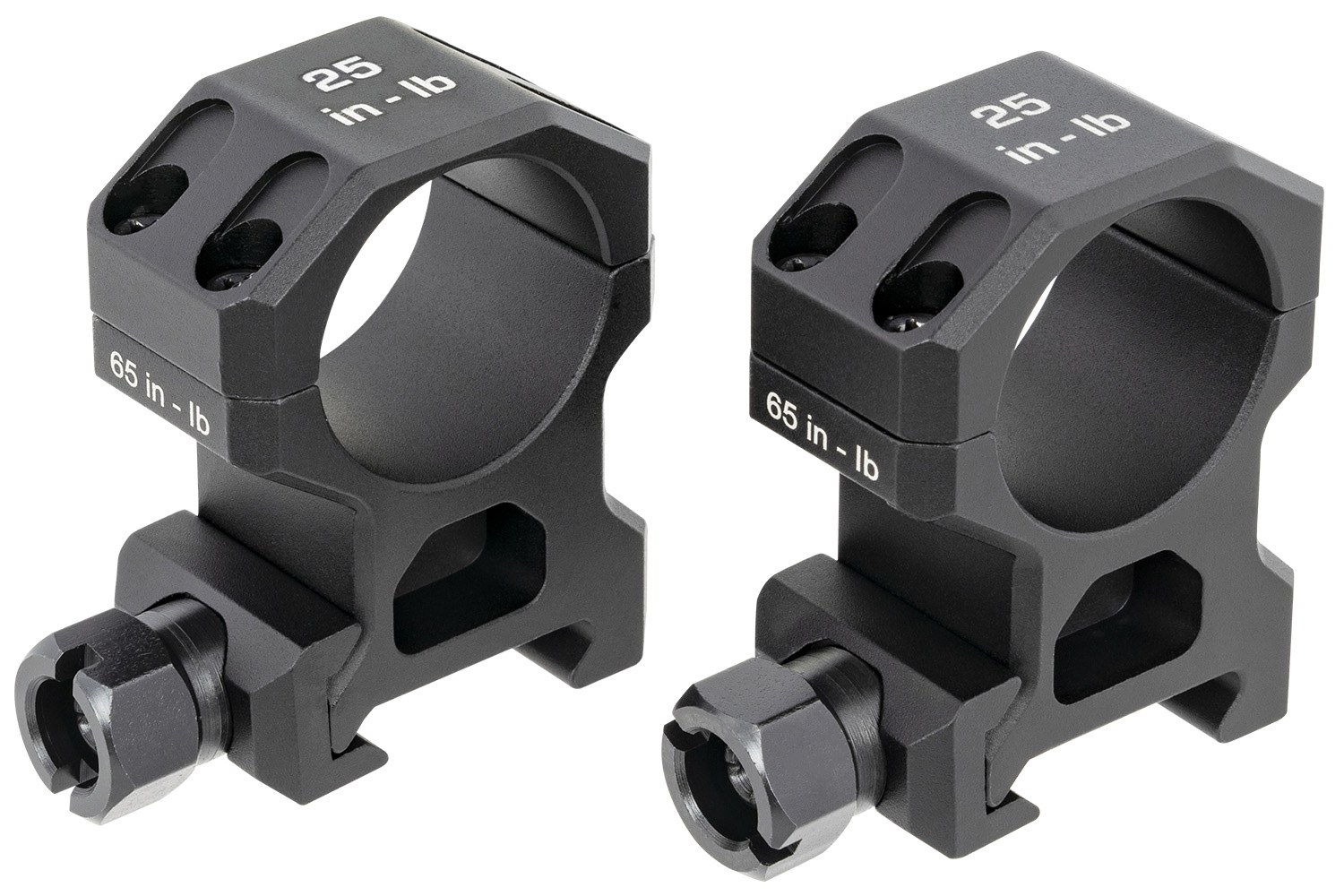 Sig Sauer Buckmasters Ring Set SOA10035, 1 In Tube, High, Matte Black