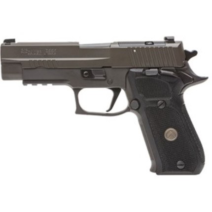 Sig Sauer 220R45LEGIONSAOR2 P220 Full Size Legion SAO 45 ACP 8+1 4.40", Gray Elite Cerakote, Picatinny Rail Frame, Romeo 1 Cut Slide, Black G10 Grip - Image 3