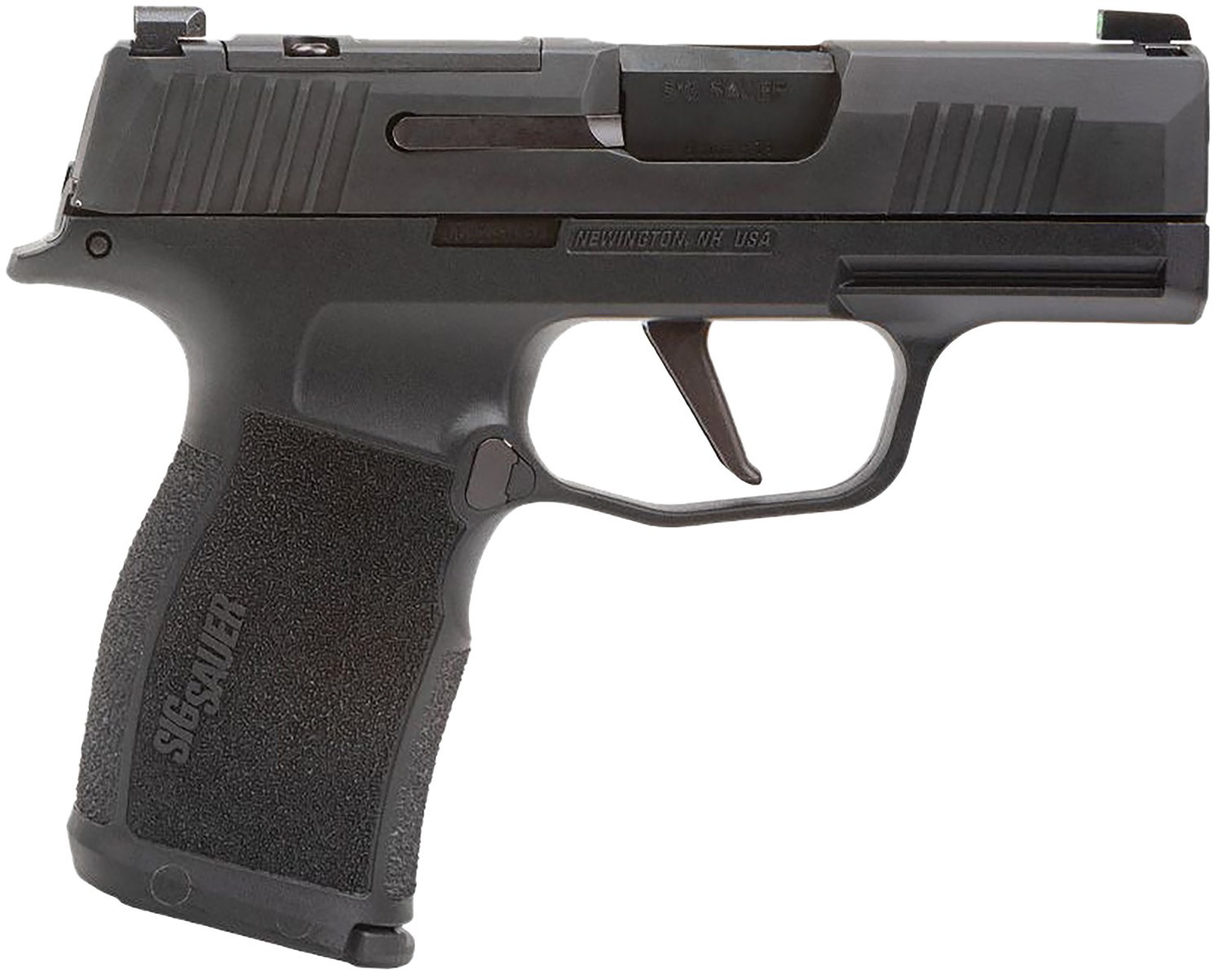 Sig Sauer 365X9BXR3P10 P365X 9mm Luger 10+1 3.10" Black Barrel, Black Nitron Optic Ready/Serrated SS Slide, Black SS Frame with Beavertail, Black
