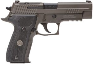 Sig Sauer P226 Hga 9MM 4.4IN Barrel Da/Sa XR3 R2 Ns Pl Leg Gray Black G10 Grip 3 10-Round Steel Srt Ma Comp