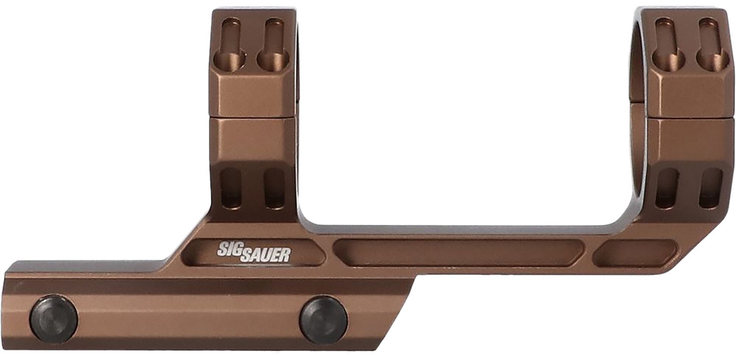 Sig Sauer Alpha MSR Scope Mount and Ring Combo SOA20017, 34mm, Coyote Brown