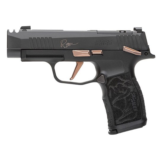 Sig Sauer P365 XL Rose Ms Hga 9MM 3.1IN Barrel Sf Nitron Black XRAY3 Ns Mod Poly Grip 2 12-Round Magazines - Image 2
