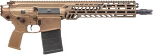 Sig Sauer PSPEAR76213B MCX Spear 7.62x51mm NATO 20+1 13", Coyote, No Brace, OEM Polymer Grip, SLX/SLH QD Flash Hider, Ambidextrous Controls