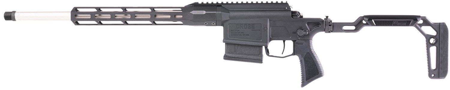 Sig Sauer CROSS24316BTRX Cross Trax 243 Win 5+1 16" Stainless Threaded Barrel, Black Anodized Picatinny Rail Alloy Steel Receiver, M-LOK Handguard