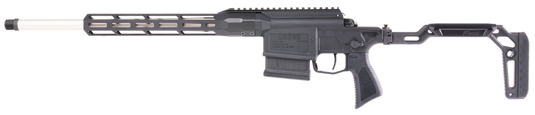 Sig Sauer CROSS24316BTRX Cross Trax 243 Win 5+1 16" Stainless Threaded Barrel, Black Anodized Picatinny Rail Alloy Steel Receiver, M-LOK Handguard - Image 2