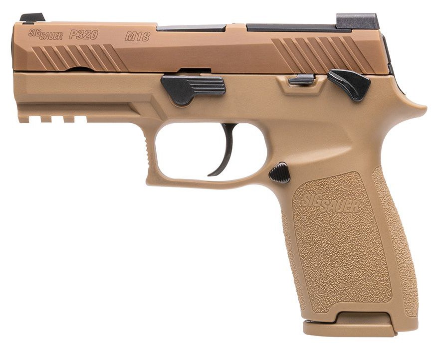 Sig Sauer M18 Ca Compliant Hga 9MM 3.9IN Barrel Ns or Coyote Pvd Slide Carry Grip Mod 3 10-Round Magazines - Image 2