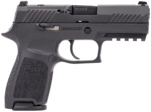 Sig Sauer P320 Compact Hga 9MM 3.9" Barrel Nitron Black Siglite Sights Mod Poly Grip 2-15-Round Magazines