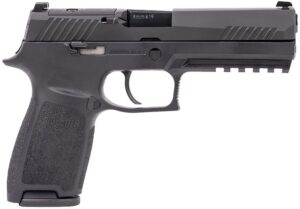 Sig Sauer P320 Fs Hga 9MM 4.7" Barrel Dao Nitron Black Contrast Sights Mod Poly Grip 2-17-Round Magazines