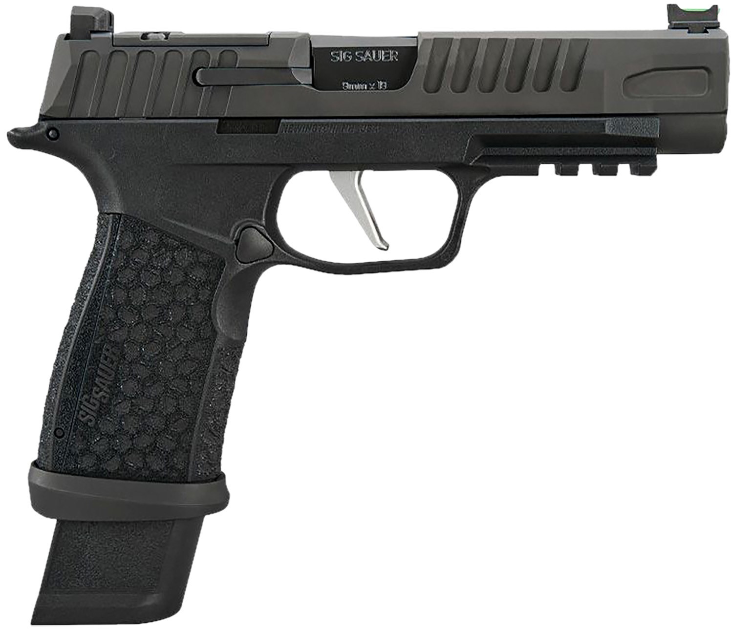 Sig Sauer 365XF9BFO10 P365 Fuse Compact Frame 9mm Luger 10+1 4.30" Black Nitron Optic Ready/Serrated Stainless Steel Slide Polymer Grip