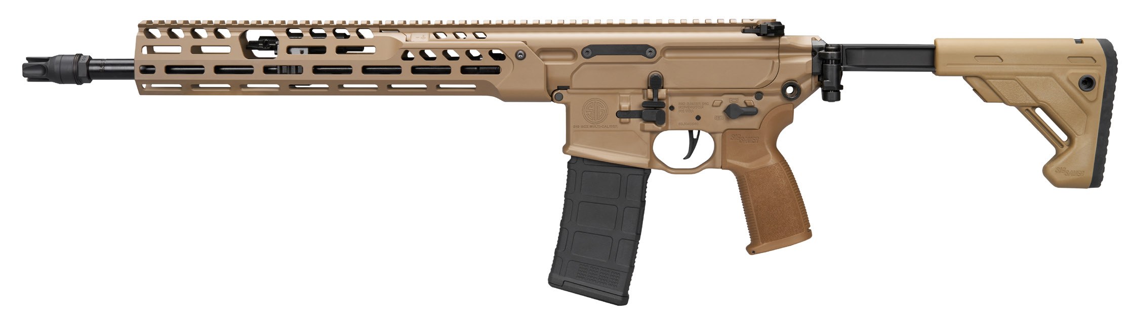 Sig Sauer Mcx Spear-Lt IR Ria 5.56 Nato 16IN Barrel Orc Coyote Anodized Ambidextrous Flt Trg Fld Lt Stock 30-Round - Image 2
