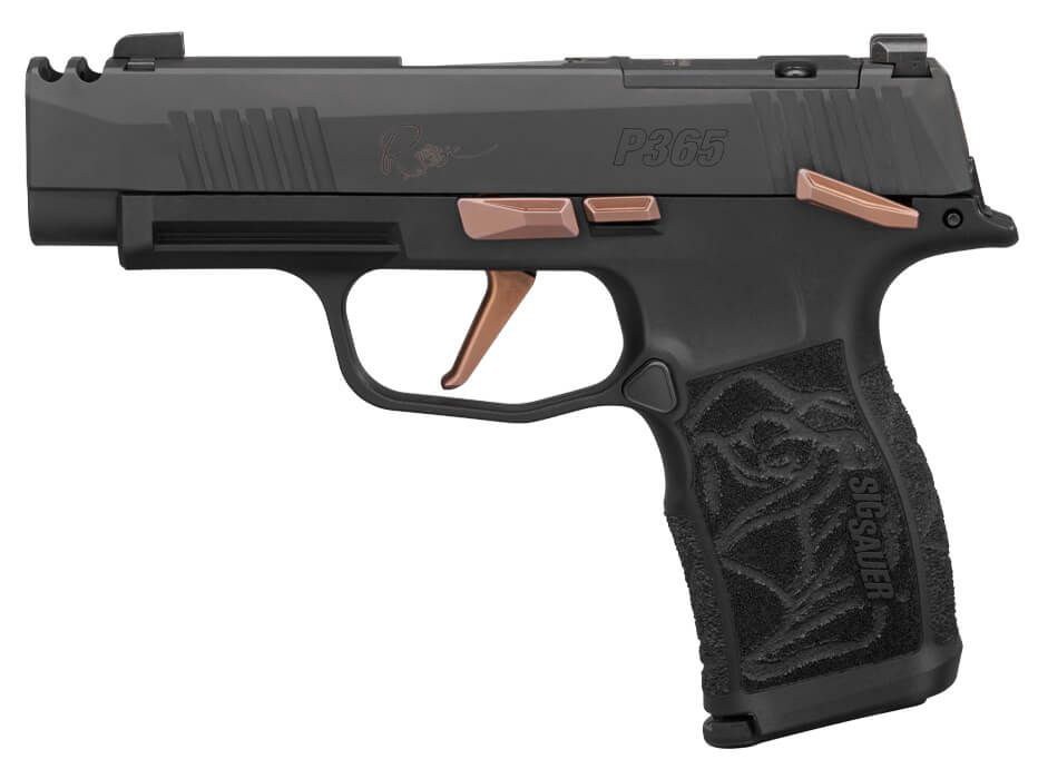 Sig Sauer 365XL9ROSEMSCA Rose *CA Compliant 9mm 10+1 3.10" Nitron Stainless Steel Slide/Laser Engraved Polymer Grip - Image 2